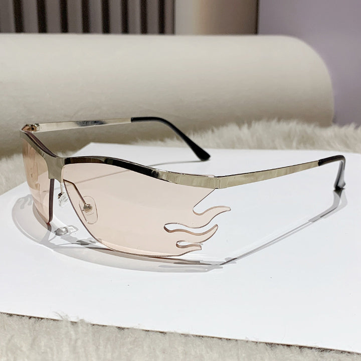 Women futuristic sunglasses with distinctive design Kalsten