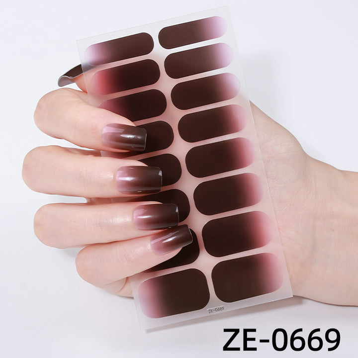 Gradient Gel Nail Wraps