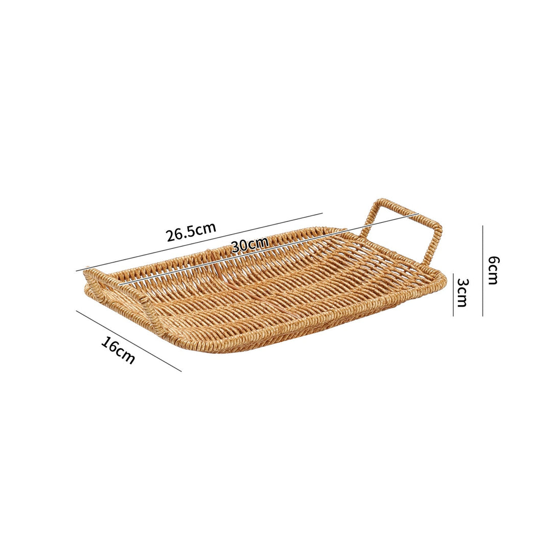Handwoven Decorative Serving Basket Kalsten