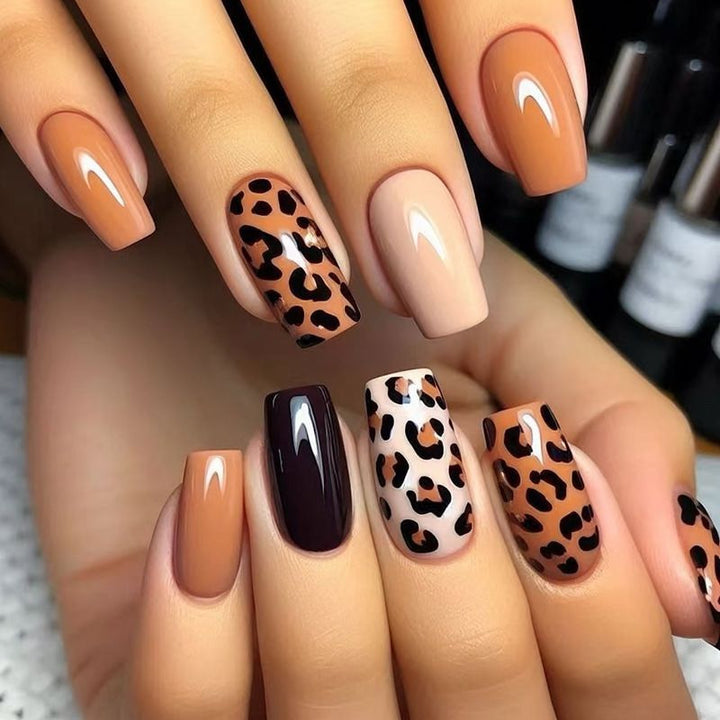Artistic Animal Print Nail Art Set Kalsten