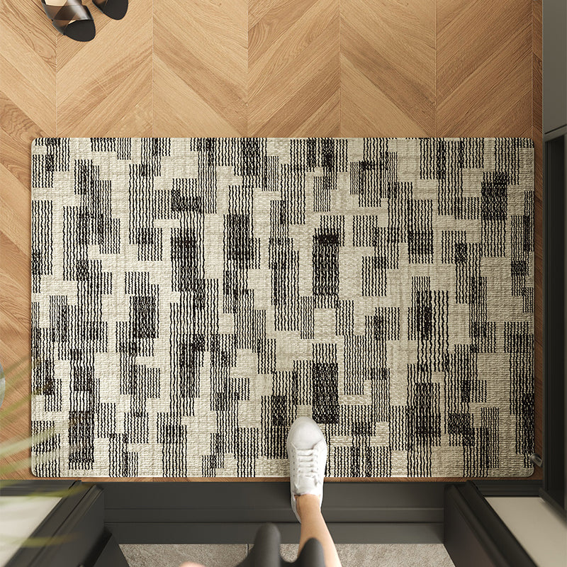 Modern Geometric Patterned Area Runner