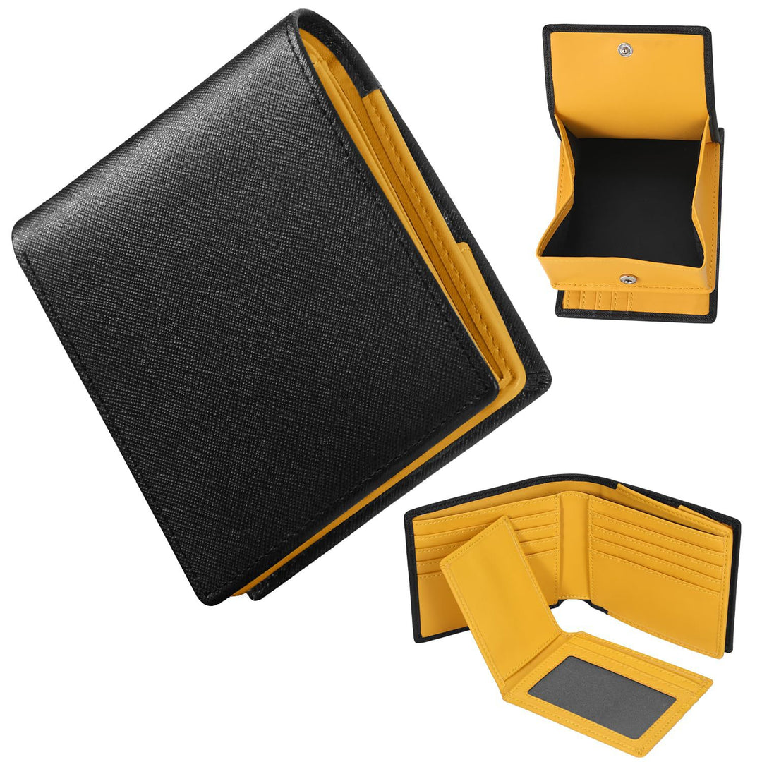 Classic Leather Bi-Fold Wallet Kalsten
