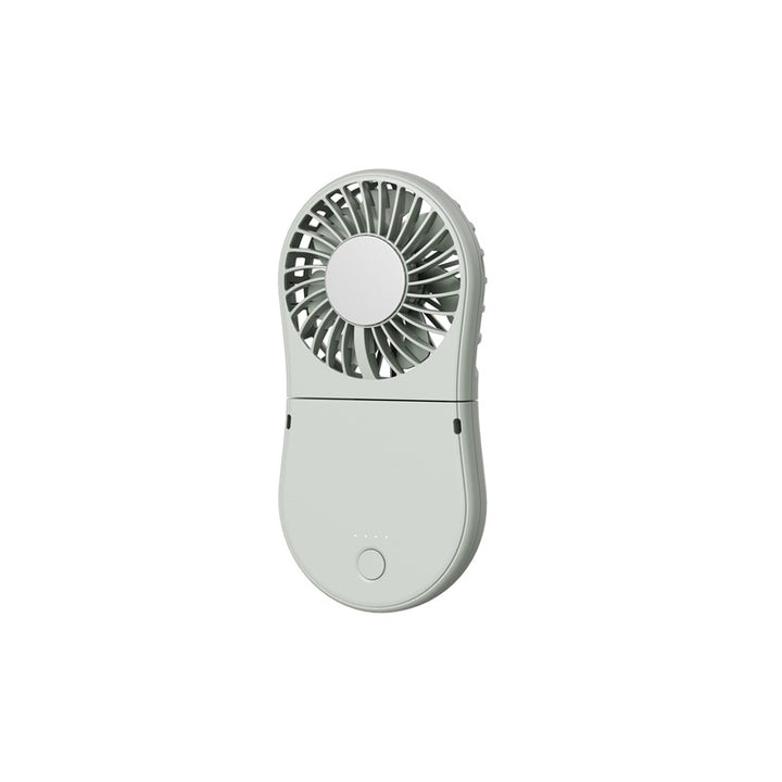 Unisex Portable Rechargeable Handheld Fan with Mirror Kalsten