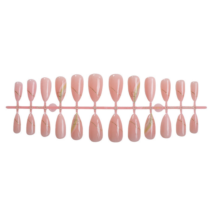 Artificial nail set with elegant, floral design Kalsten