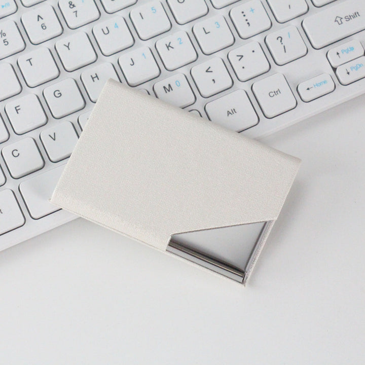 Premium Textured Business Card Wallet