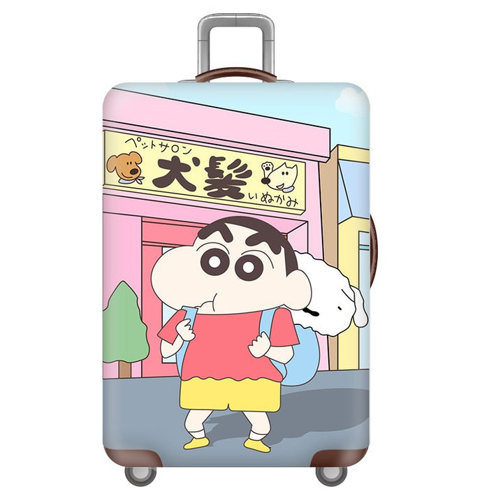 Unisex Hard Shell Suitcase with Fun Cartoon Design Kalsten