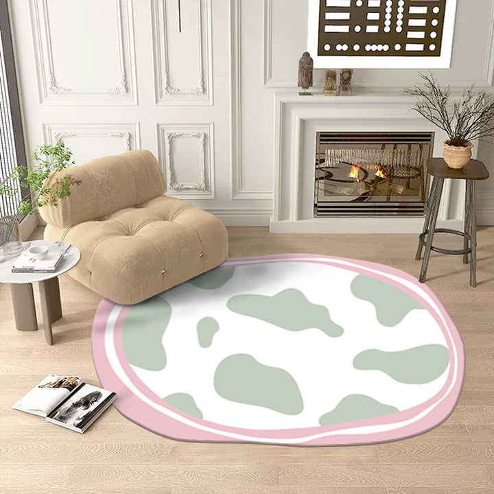 Playful Cow Print Rug
