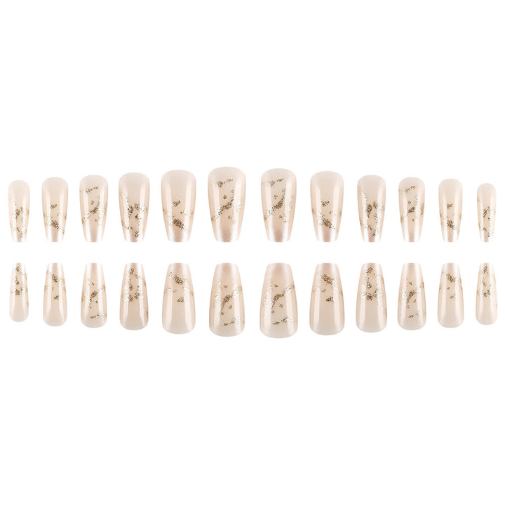 Glittery Elegance Press-On Nail Set Kalsten