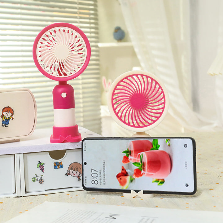 Ladies Portable Table Fan with USB Connection and Flexible Tilt Kalsten