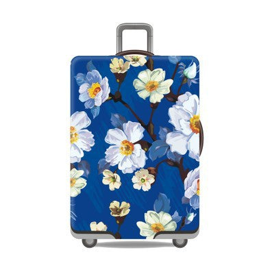 Tropical Leaf Print Hard Shell Luggage Kalsten