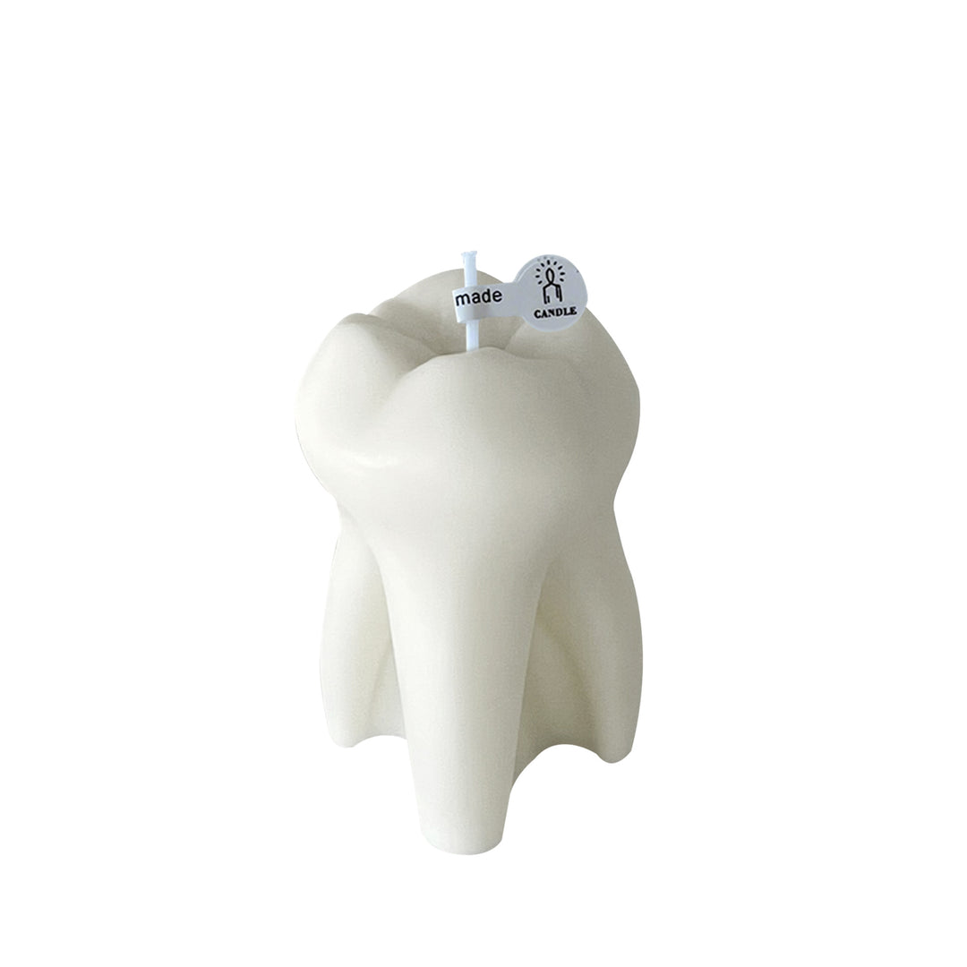 Tooth-Shaped Decorative Candle