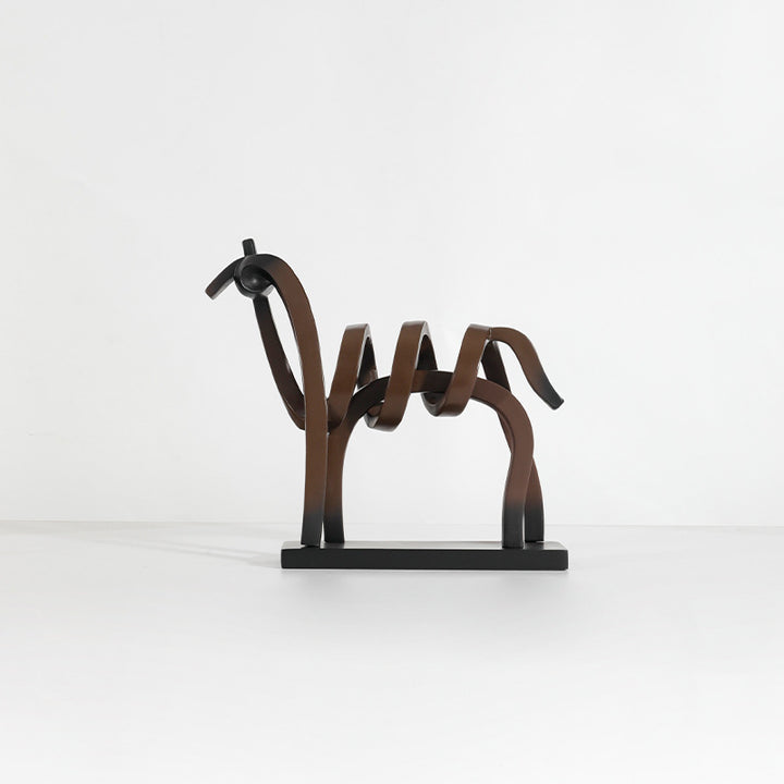 Artistic Sculptural Horse Figurine