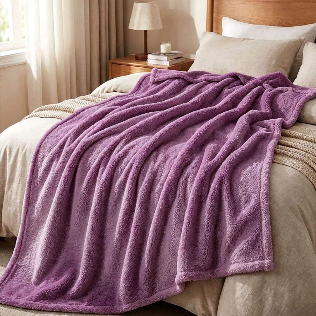 Luxurious Soft Velvet Throw Blanket