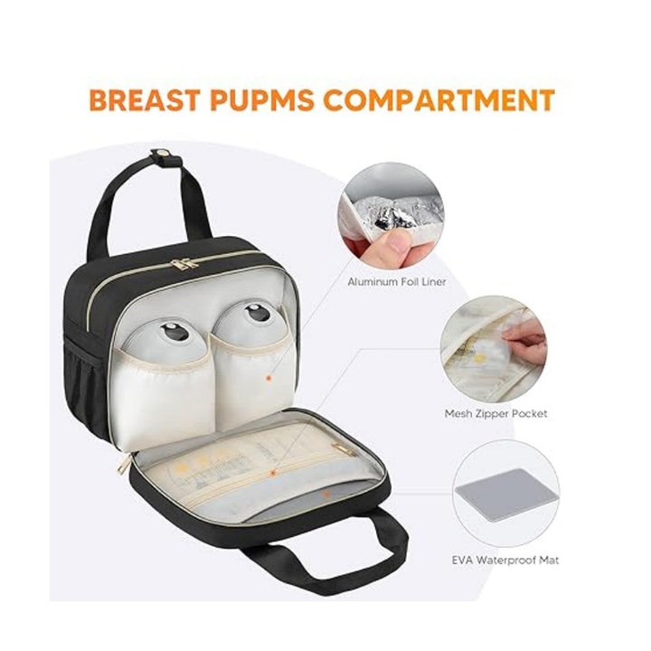 Multifunctional Cosmetic Bag with Intelligent Partition Kalsten