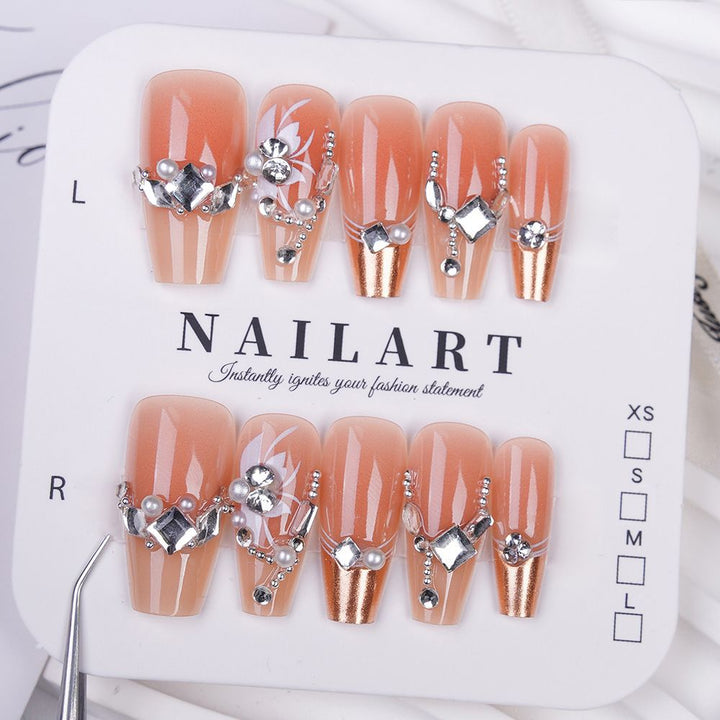 Creative Thematic Press-On Nail Set Kalsten