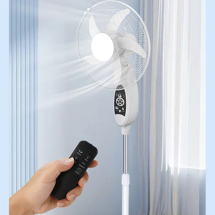 Women's Solar-Powered Stand Fan Kalsten