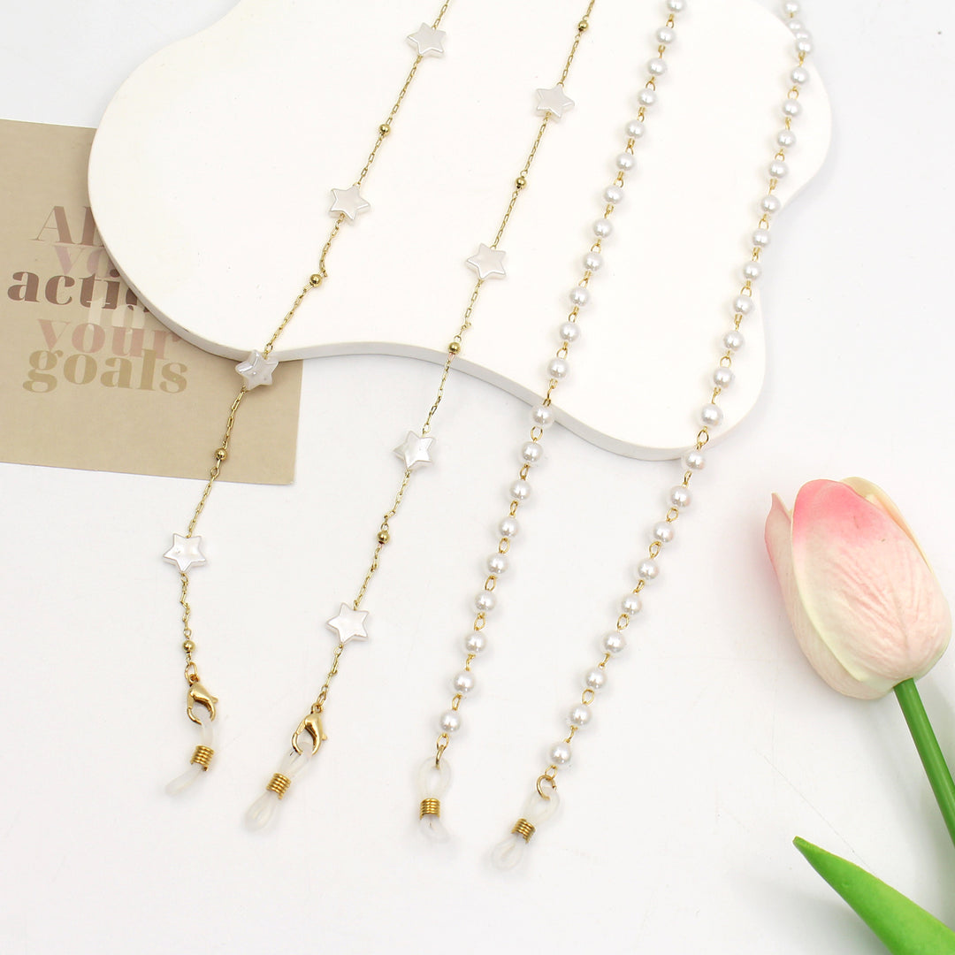 Star-Embellished Eyewear Chain Kalsten