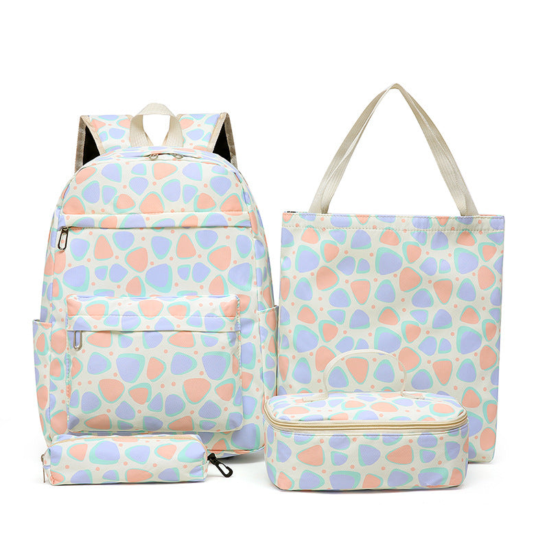 Set of backpack, tote bag and lunch box Kalsten