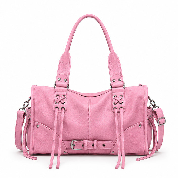 Elegant Structured Leather Handbag