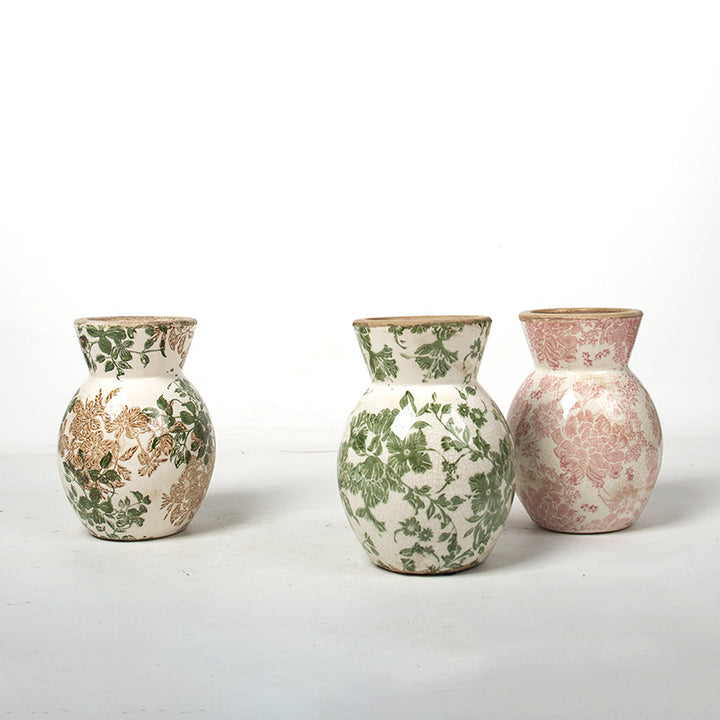 Floral Ceramic Vase Kalsten