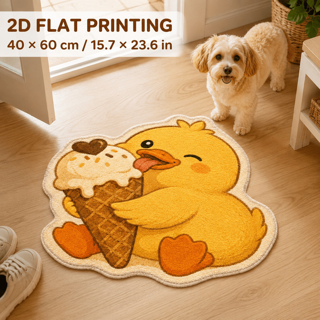 Cute Duck Themed Bath Mat