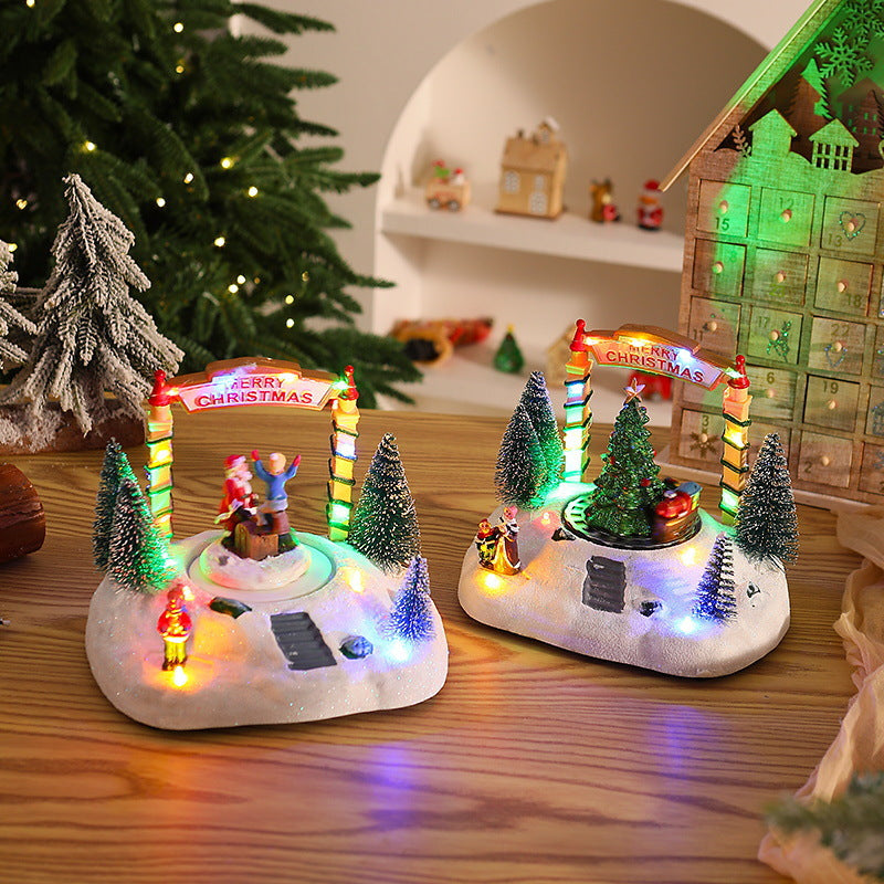 Festive Christmas decoration with lights Kalsten