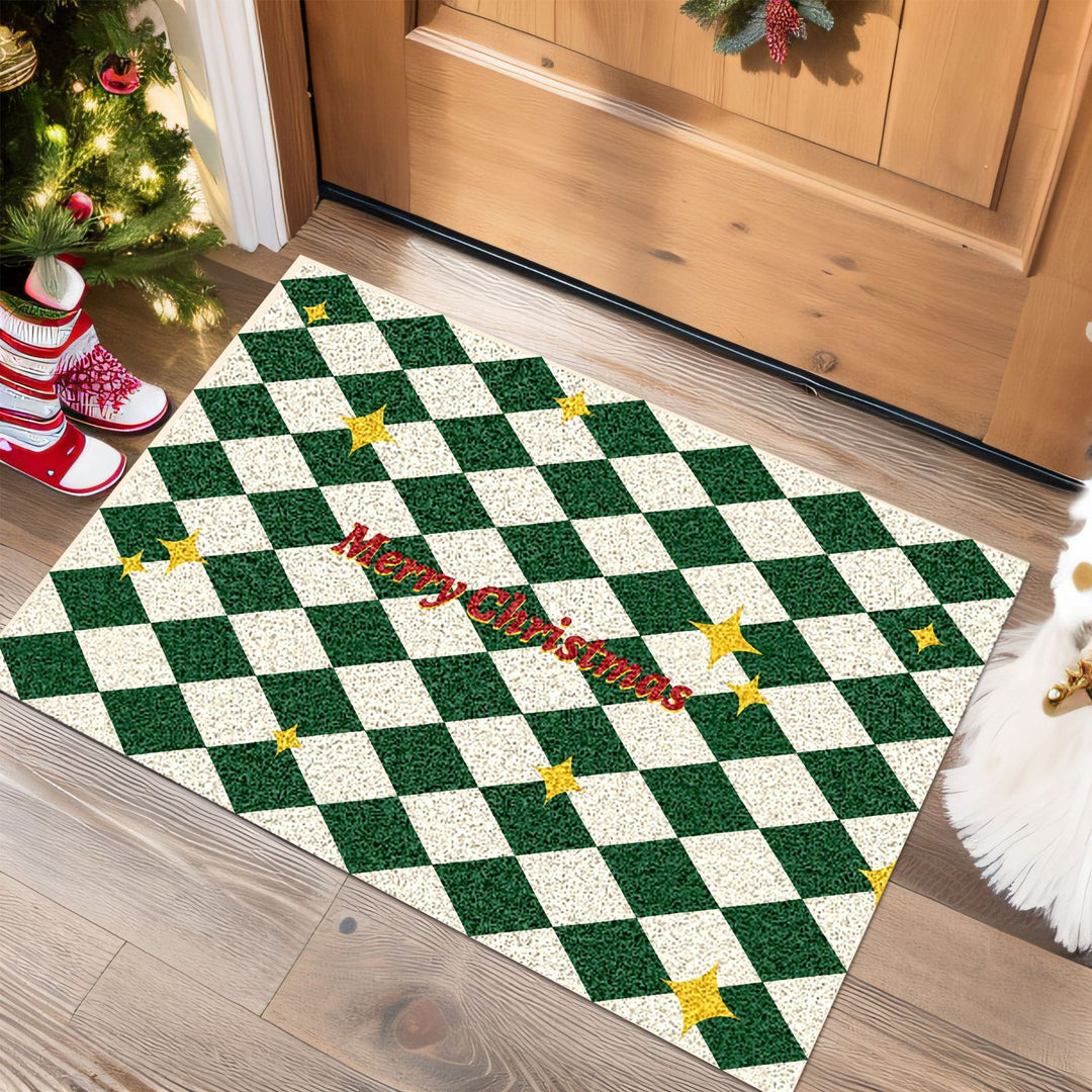 Festive Holiday-Themed Door Mat Kalsten