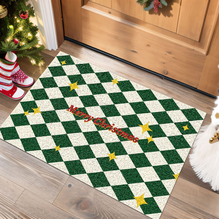 Festive Holiday-Themed Door Mat Kalsten