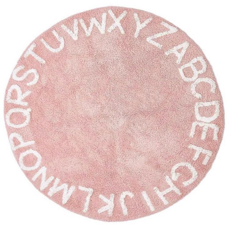 Playful Circular Area Rug