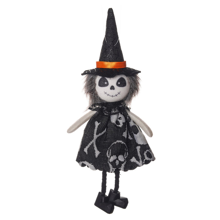 Decorative Halloween Cat with Witch Hat
