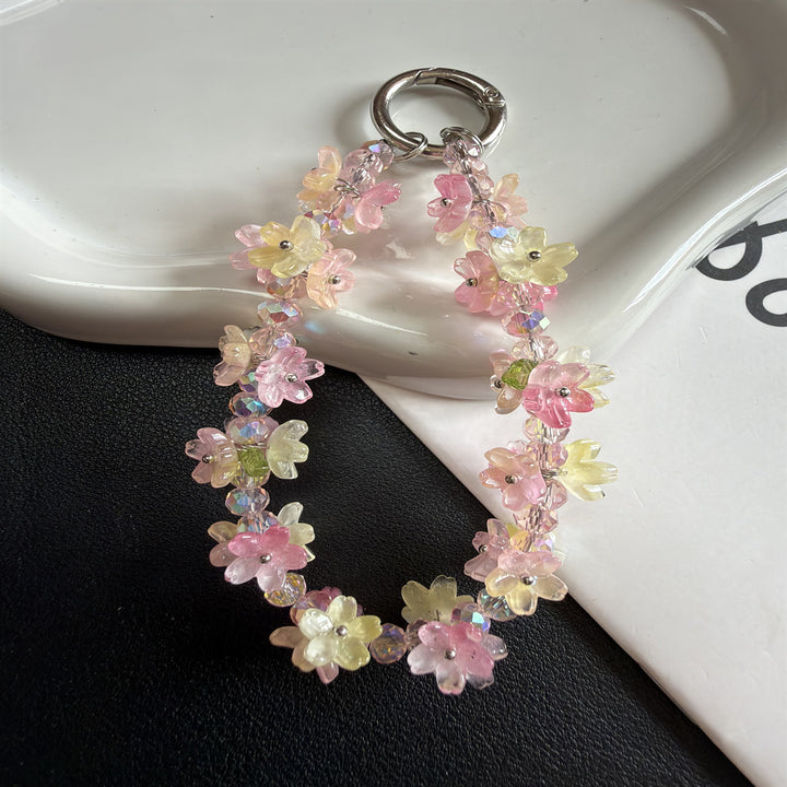 Floral Charm Phone Lanyard Kalsten
