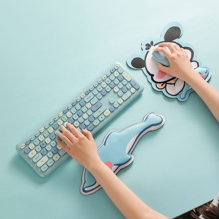 Cute Dolphin-Themed Mouse Wrist Rest