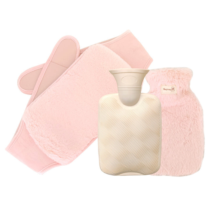 Plush Hot Water Bottle Set Kalsten
