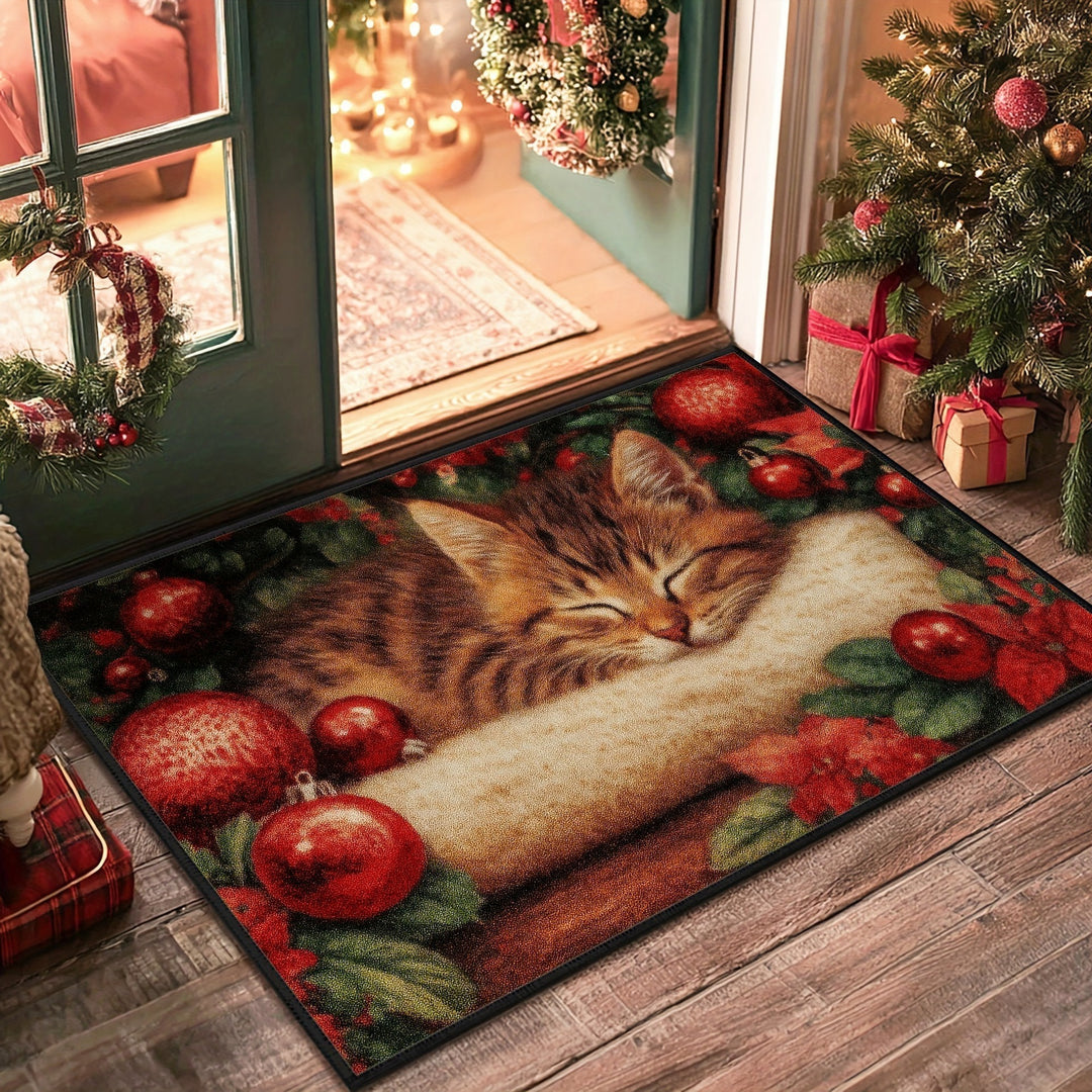 Dog-Themed Decorative Entrance Mat