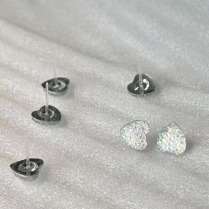 Glittering heart-shaped gemstones Kalsten