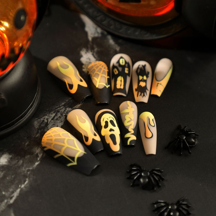 Creative Halloween Nail Art Kalsten