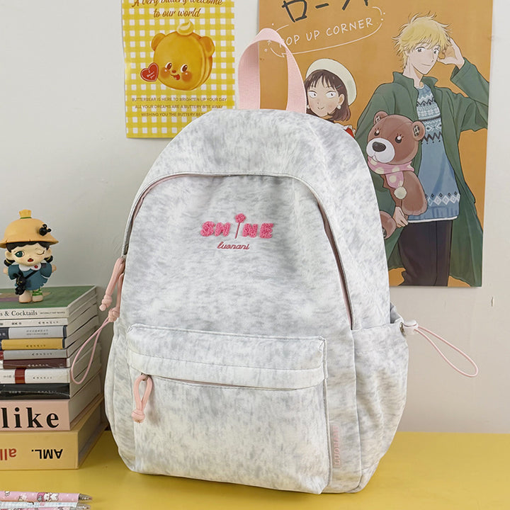 Playful Graphic Print Backpack Kalsten