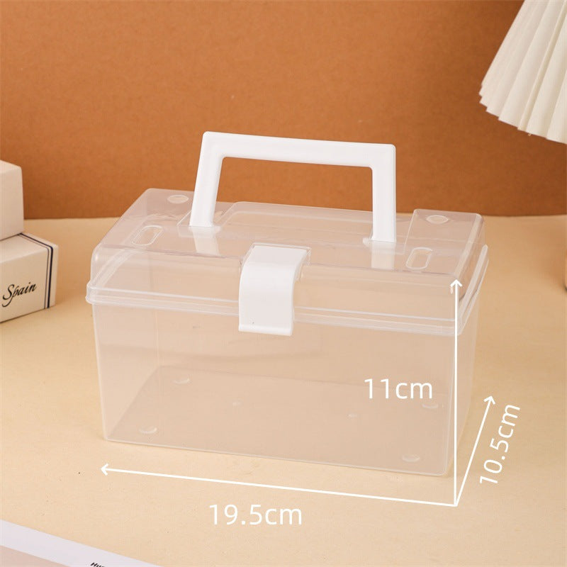 Clear Portable Storage Toolbox Kalsten