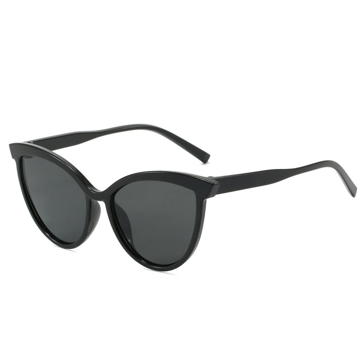 Ladies Elegant Cat-Eye Sunglasses with UV Protection and High-Quality Frame Kalsten