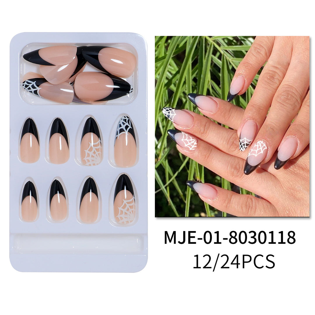 Artistic Abstract Press-On Nail Set Kalsten