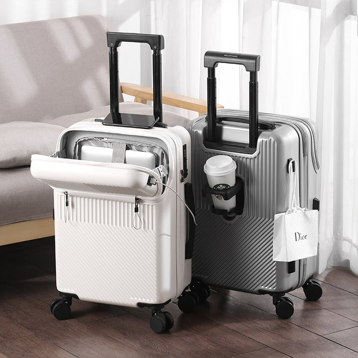 Unisex Smart Tech Compact Carry-On Suitcase Kalsten