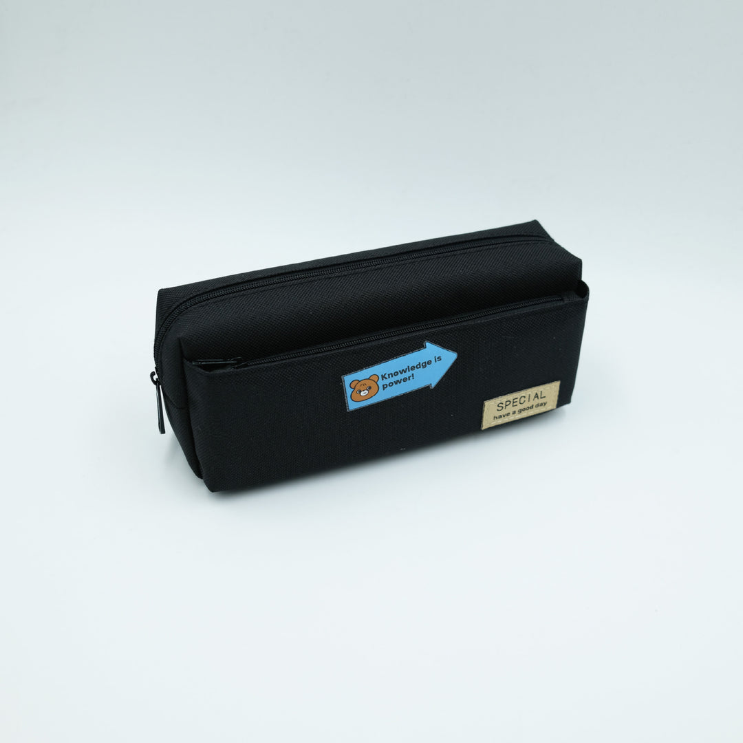 Fun Character Multi-Zipper Pencil Case