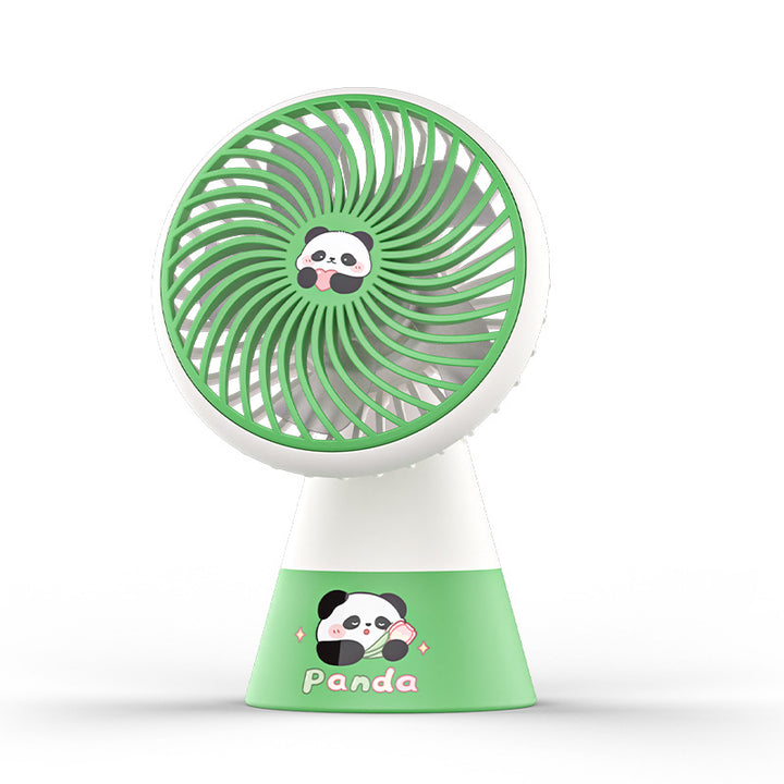 Women Portable Handheld Fan with Cute Panda Design Kalsten
