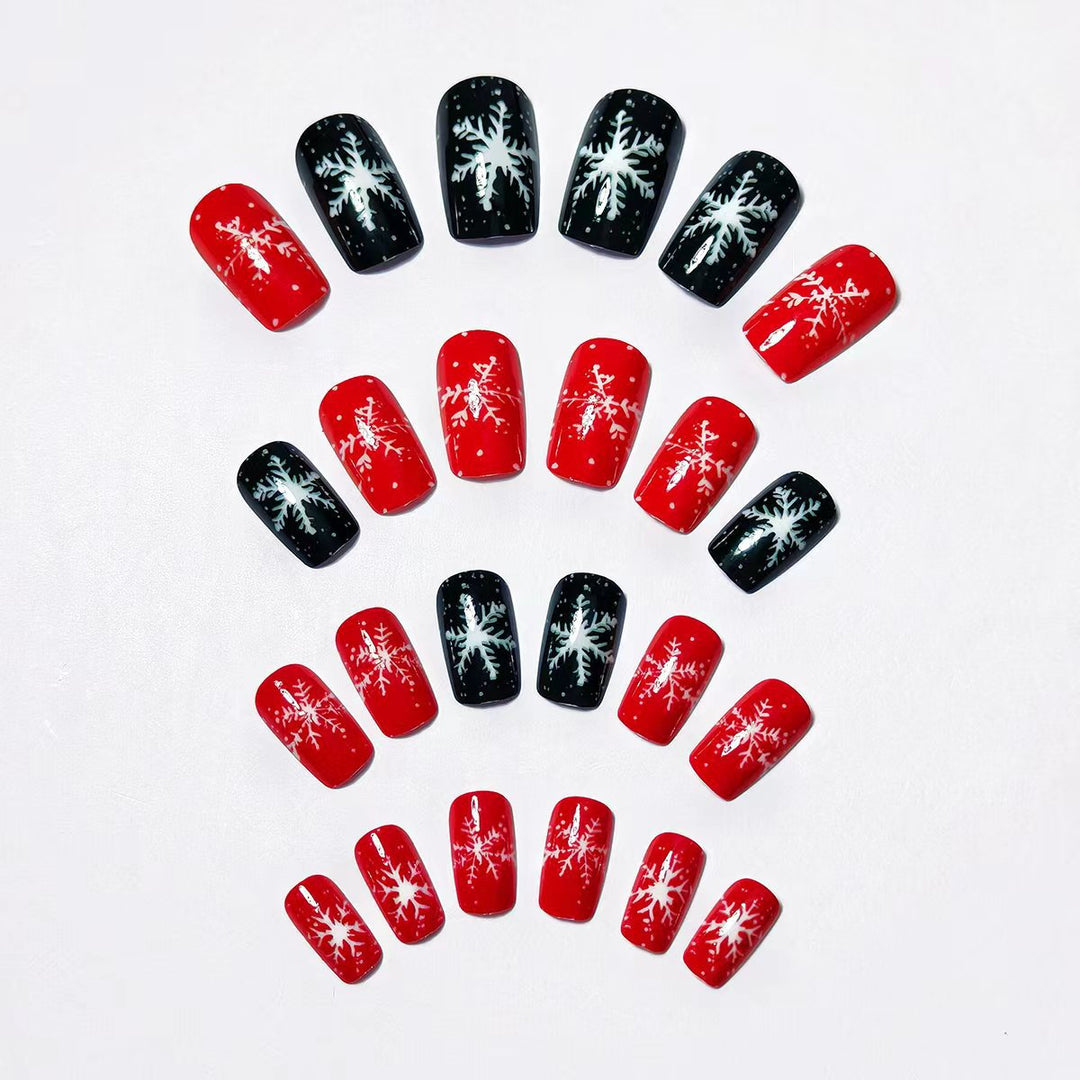 Themed Winter Holiday Nail Art Kalsten