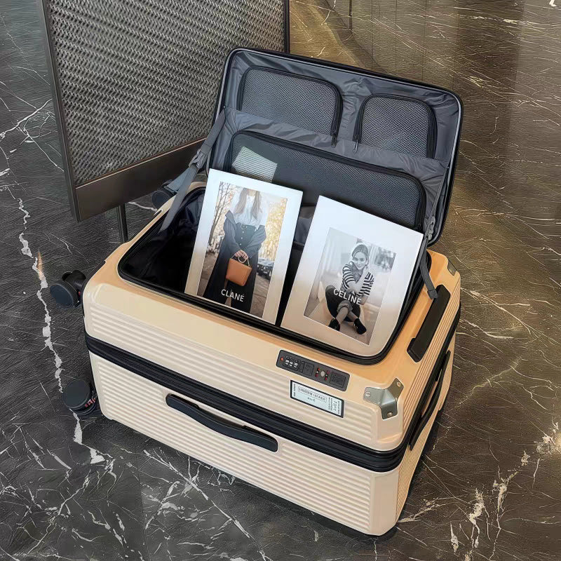 Unisex Premium Multi-Compartment Travel Suitcase Kalsten