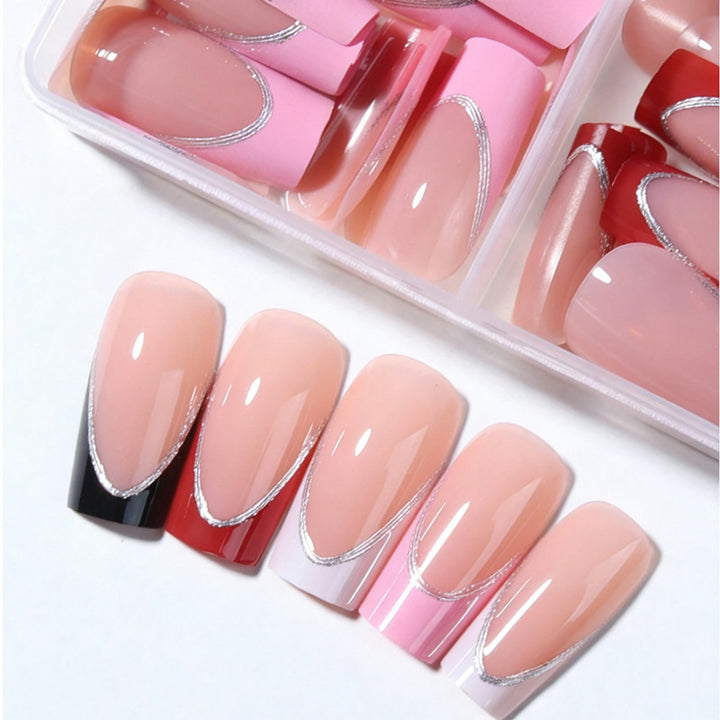 Acrylic nail set with elegant and versatile designs Kalsten