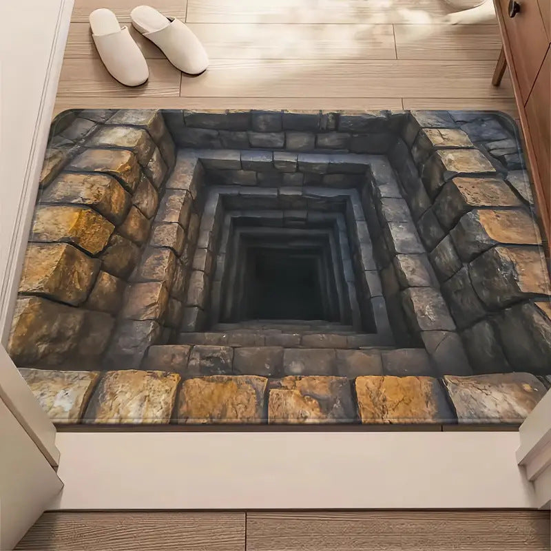 Abstract Pattern Entrance Mat