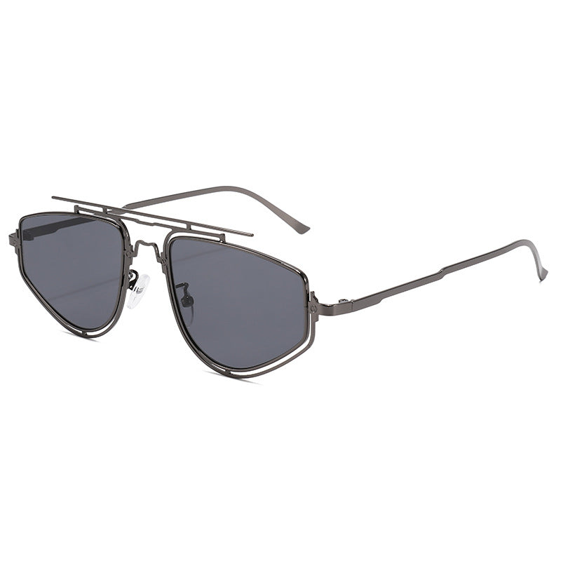 Double-Lens Shield Sunglasses Kalsten