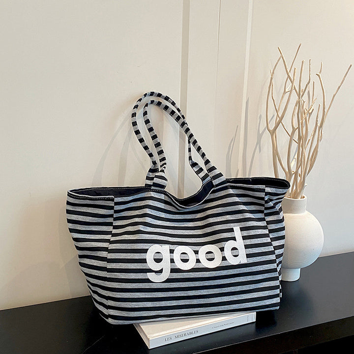 WoSpacious Canvas Beach Tote Bag Kalsten