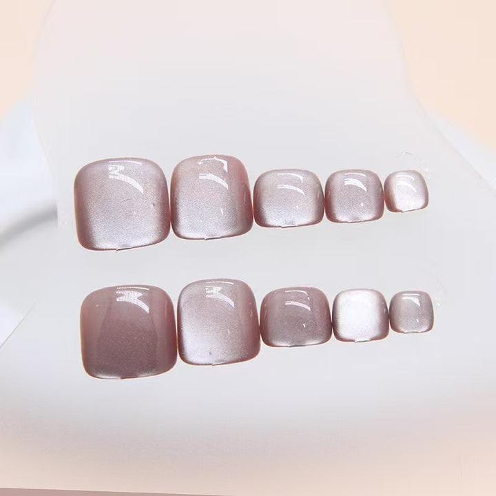 Nail set with elegant artificial nails Kalsten